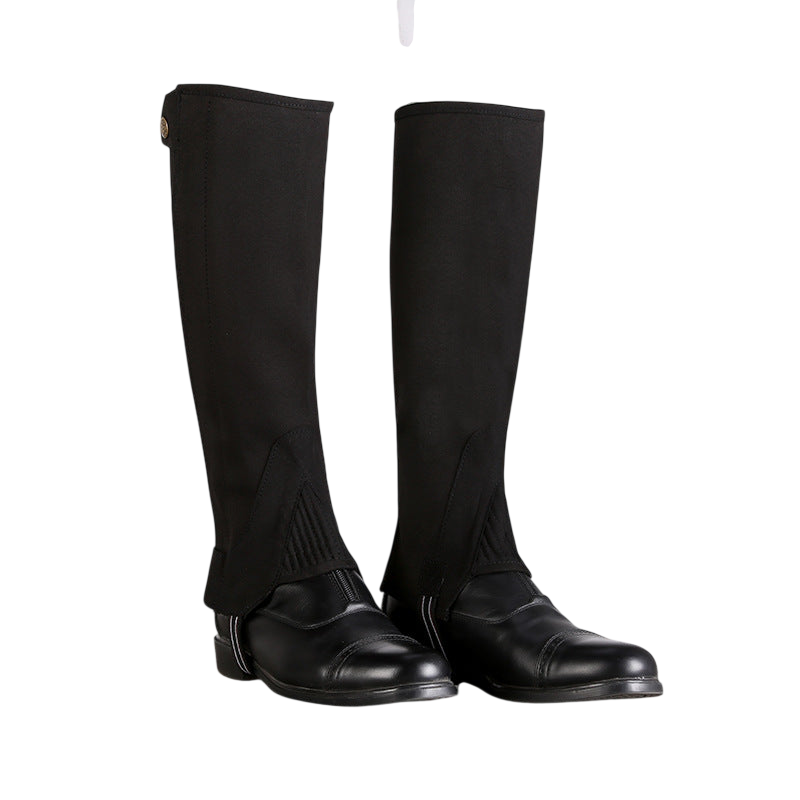 Equestrian Riding Leggings With Knee Pads And Boots
