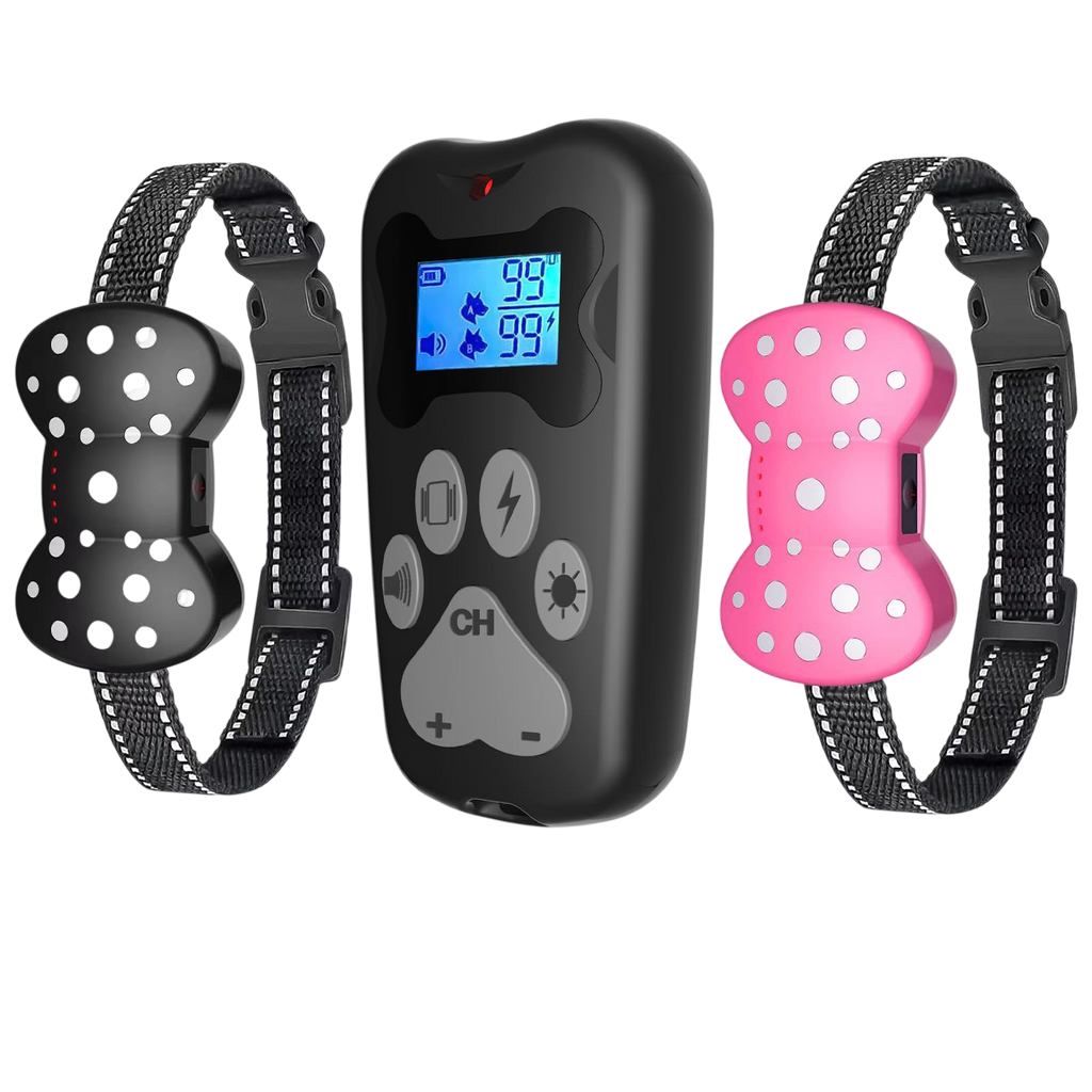 Shock Collar for 2 Dogs Rechargeable Electric Dog Training Collar 3000Ft Remote Range Dog Training Collar with Beep Vibration and Shock for Small Medium Large Dogs