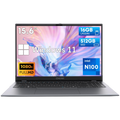 CHUWI GemiBook Plus Laptop 15.6 512GB SSD 16GB LPDDR5 12th Gen Intel N100(Up to 3.4GHz) Windows 11 Laptops Computer 1TB SSD Expend IPS FHD 1920 * 1080 HDMI WiFi 6 BT5.2 USB 3.0 Webcam