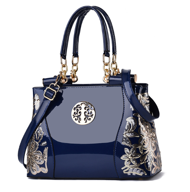 Women's Patent Leather Handbag