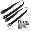 EXCEART Kids Furniture Heavy Duty Leash Anti- Tip Strap 2Pcs Adjustable Resistant TV Furniture Straps Child Safety Straps with Metal Plate Childrens Furniture Baby Furniture