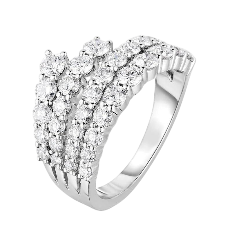 Stocking Stuffers Holiday Outfits for Women 2024 Engagement Rings for Women Fake Engagement Ring Silver Wedding Rings Cubic Zirconia Rings Silver Rings for Women Non Tarnish Promise Stackable Rings Christmas Gifts