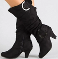 Enchanting Waves High Heeled Riding Boots (One Pair)