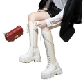 Womens Knee High Riding Boots With Thick Sole 2020