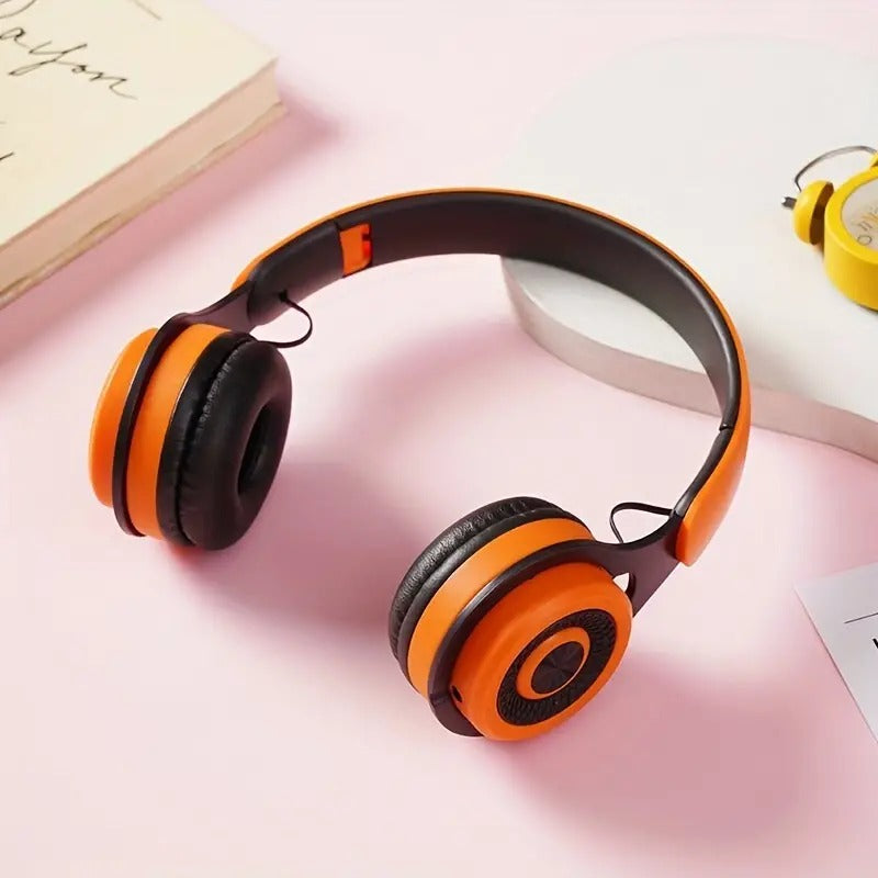 Portable Children's Bluetooth Folding Headset with Radio