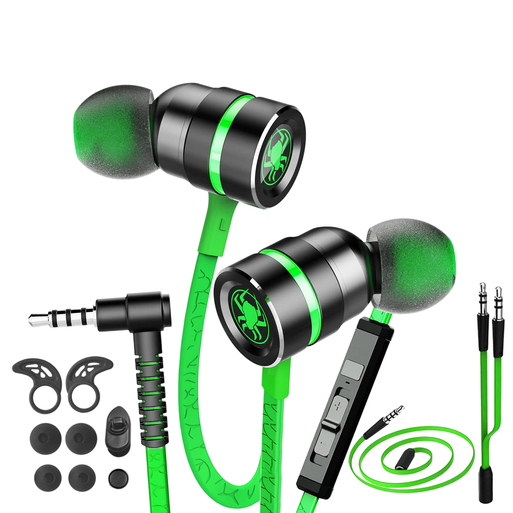 XuanGui G20 Wired Earbuds with Microphone in-Ear Headphones Stereo BassNoise Isolating Ear Buds 3.5mm Memory Foam Headset Compatible with iPhone/Android/Computer/Laptops…