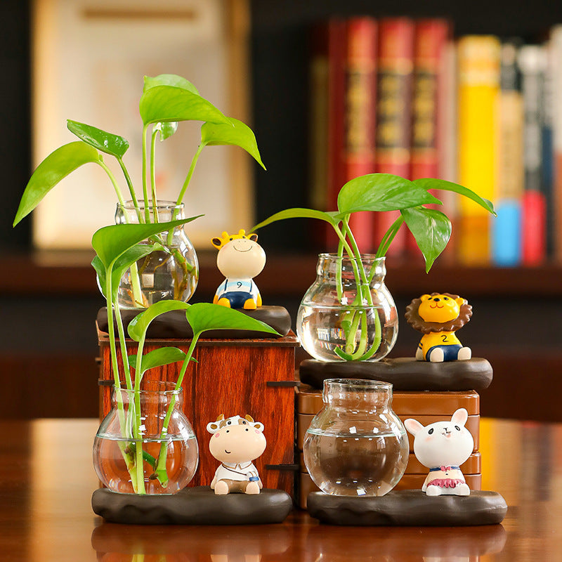 Creative Home Decor Starry Sky Vase for Office Desk