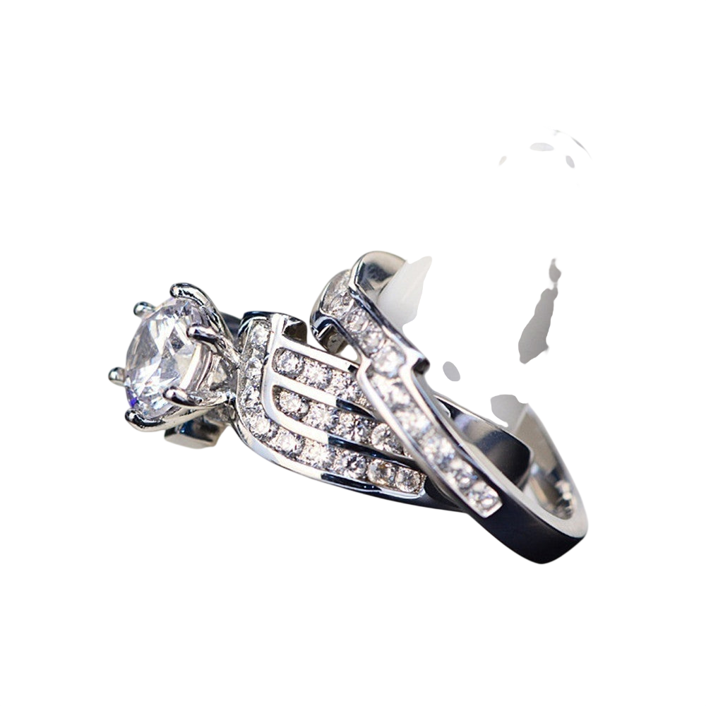 Wholesale Zirconia Engagement Rings for Couples