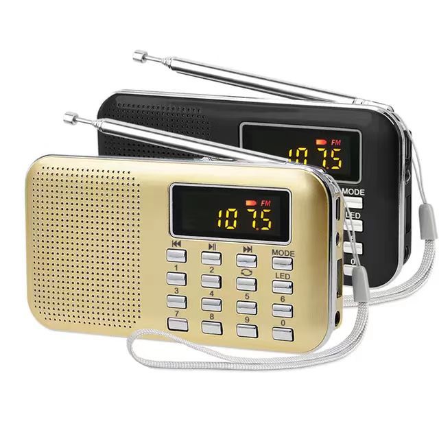 L-218 Mini MP3 Player with FM Radio and Speaker