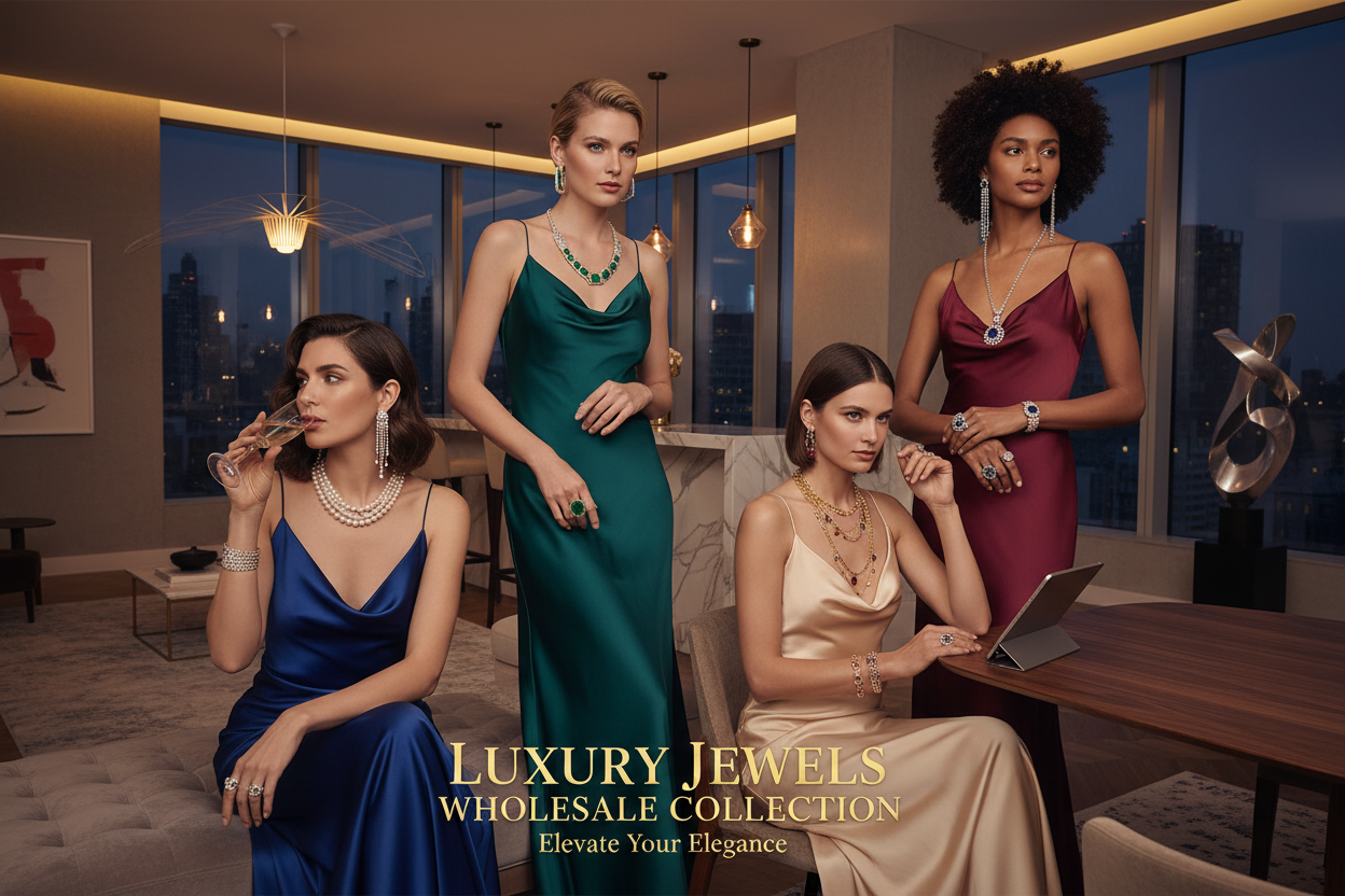 Women Wearing Jewelry Editorial